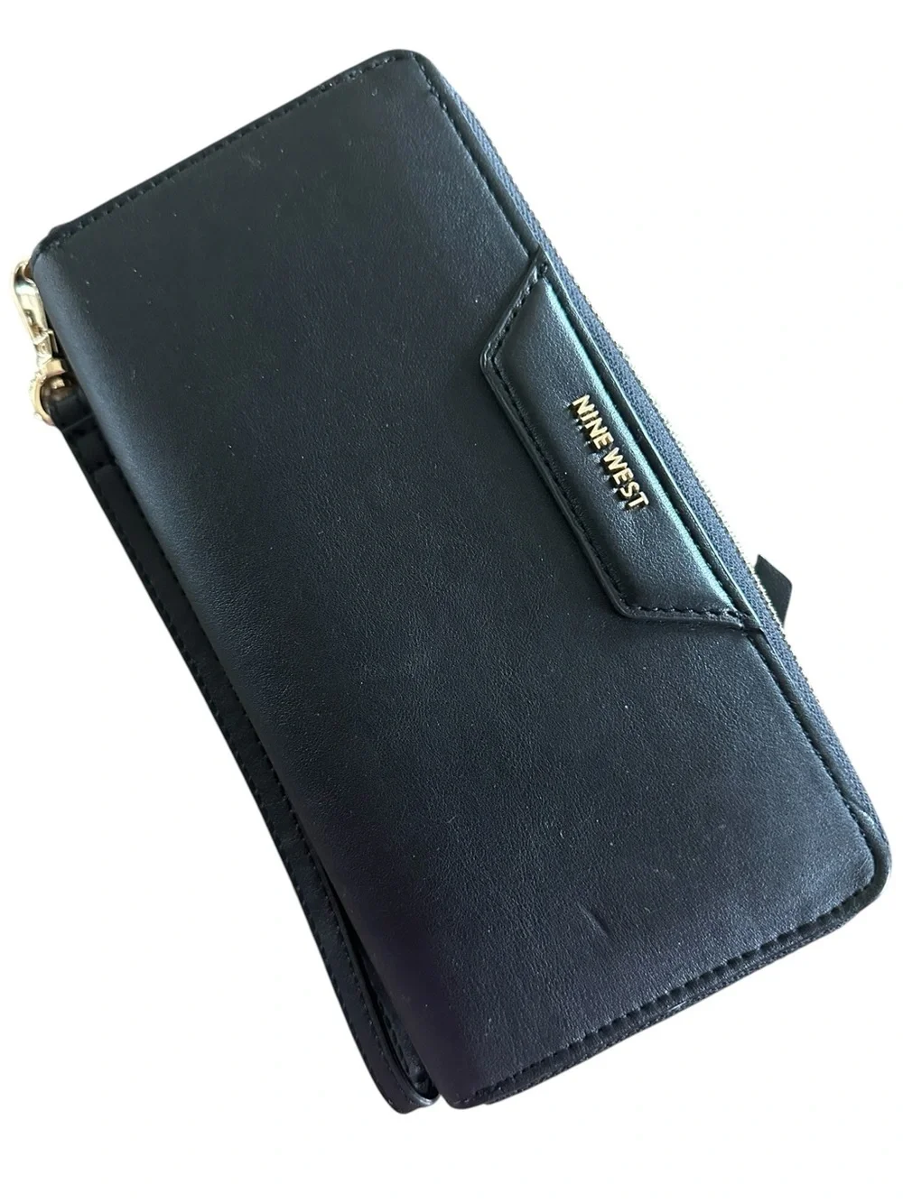 Nine West black leather